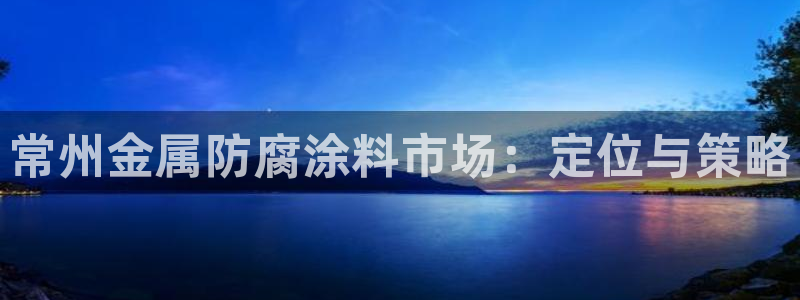 美高梅旗下：常州金属防腐涂料市场：定位与